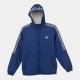 Adidas Τζάκετ Μπλε με Λευκές Ρίγες /pre owned